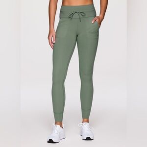 Avalanche Women's Drawstring Waist Fitted Jogger Leggings with Pockets